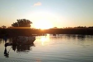 Diani Beach: Kongo-joen auringonlasku kokemus kanootilla.