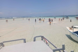 Diani Beach: boottocht met glazen bodem naar Robinson Island met snorkelen