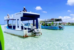 Diani Beach: boottocht met glazen bodem naar Robinson Island met snorkelen