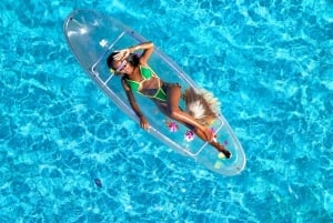 Diani : séance photo en kayak transparent avec drone