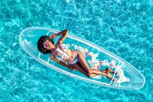 Diani : séance photo en kayak transparent avec drone