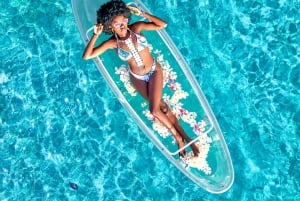 Diani : séance photo en kayak transparent avec drone