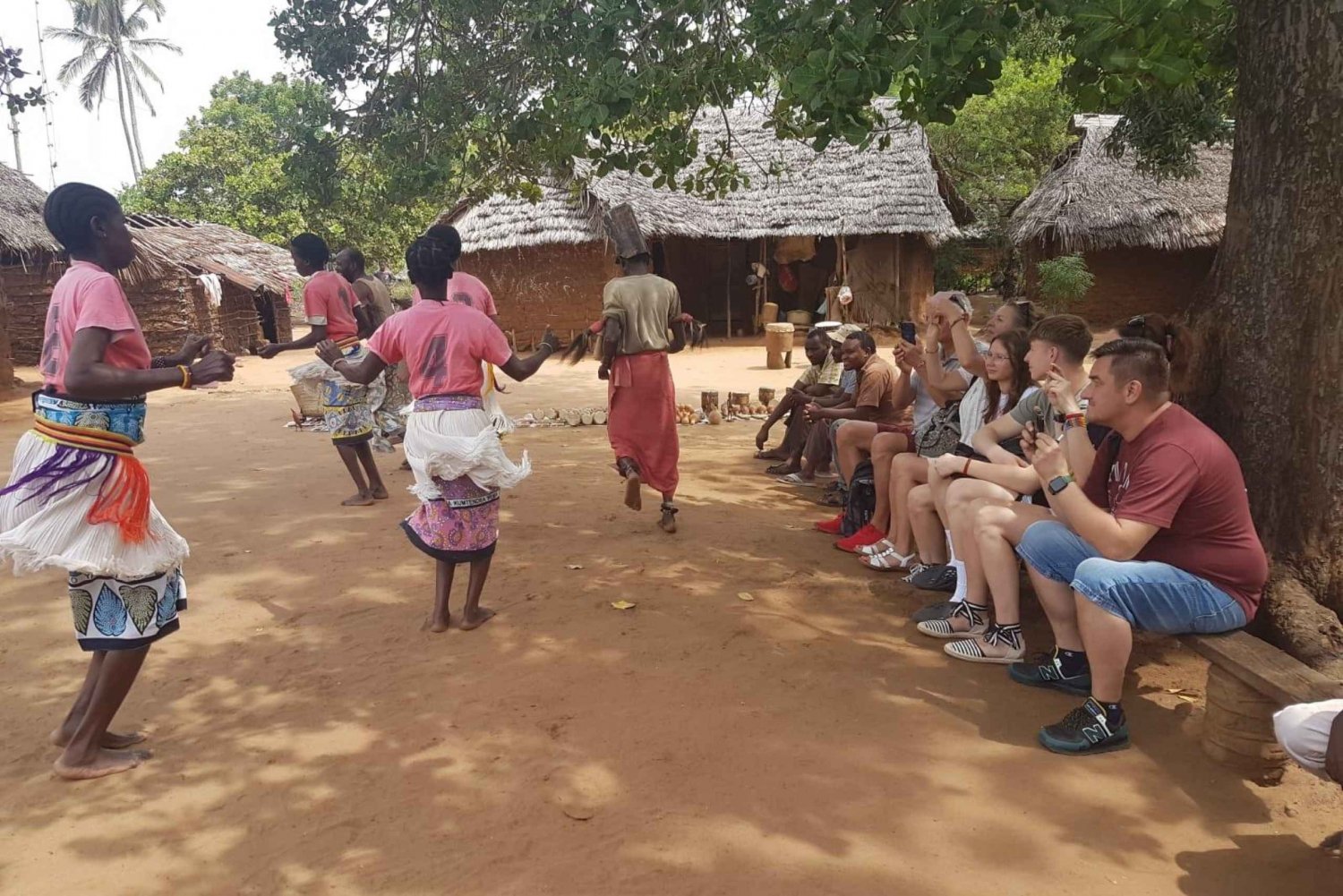 Diani : spectacle de danse culturelle Giriama et visite d'un village local
