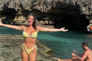 Diani: Map of Africa Natural Pool Guided Tour with Pickup