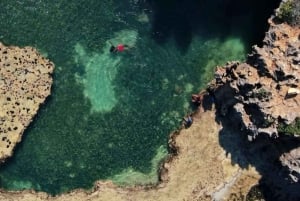 Diani: Map of Africa Natural Pool Guided Tour with Pickup