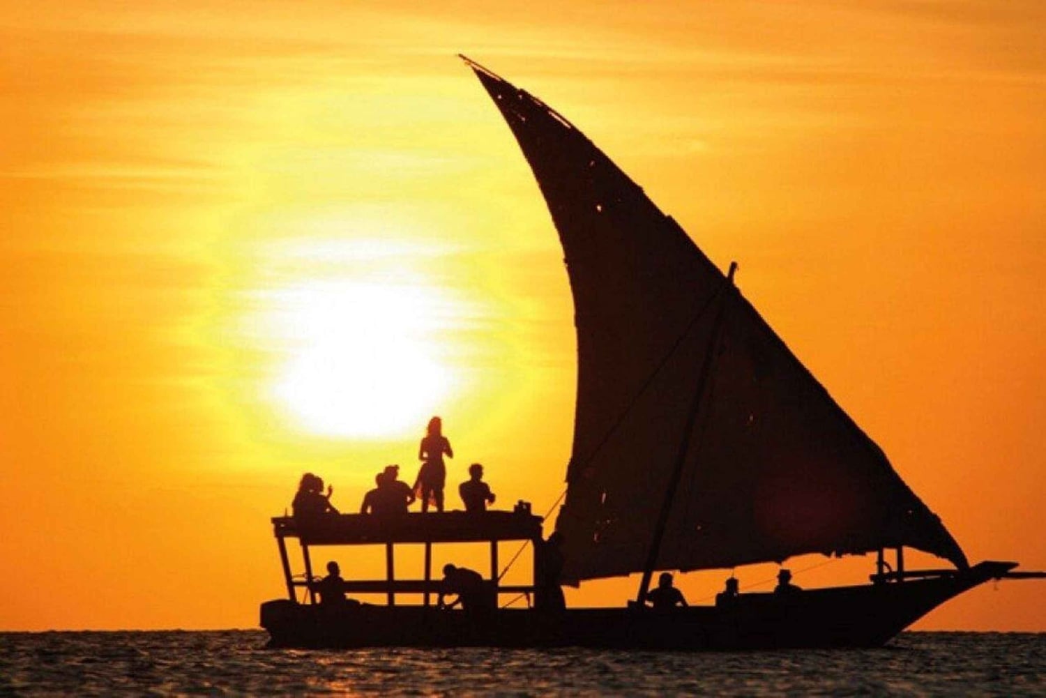 Diani: Solnedgångskryssning på Wasini Island med middag och dryck