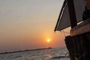 Diani: Solnedgångskryssning på Wasini Island med middag och dryck