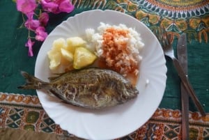 Diani: Solnedgångskryssning på Wasini Island med middag och dryck