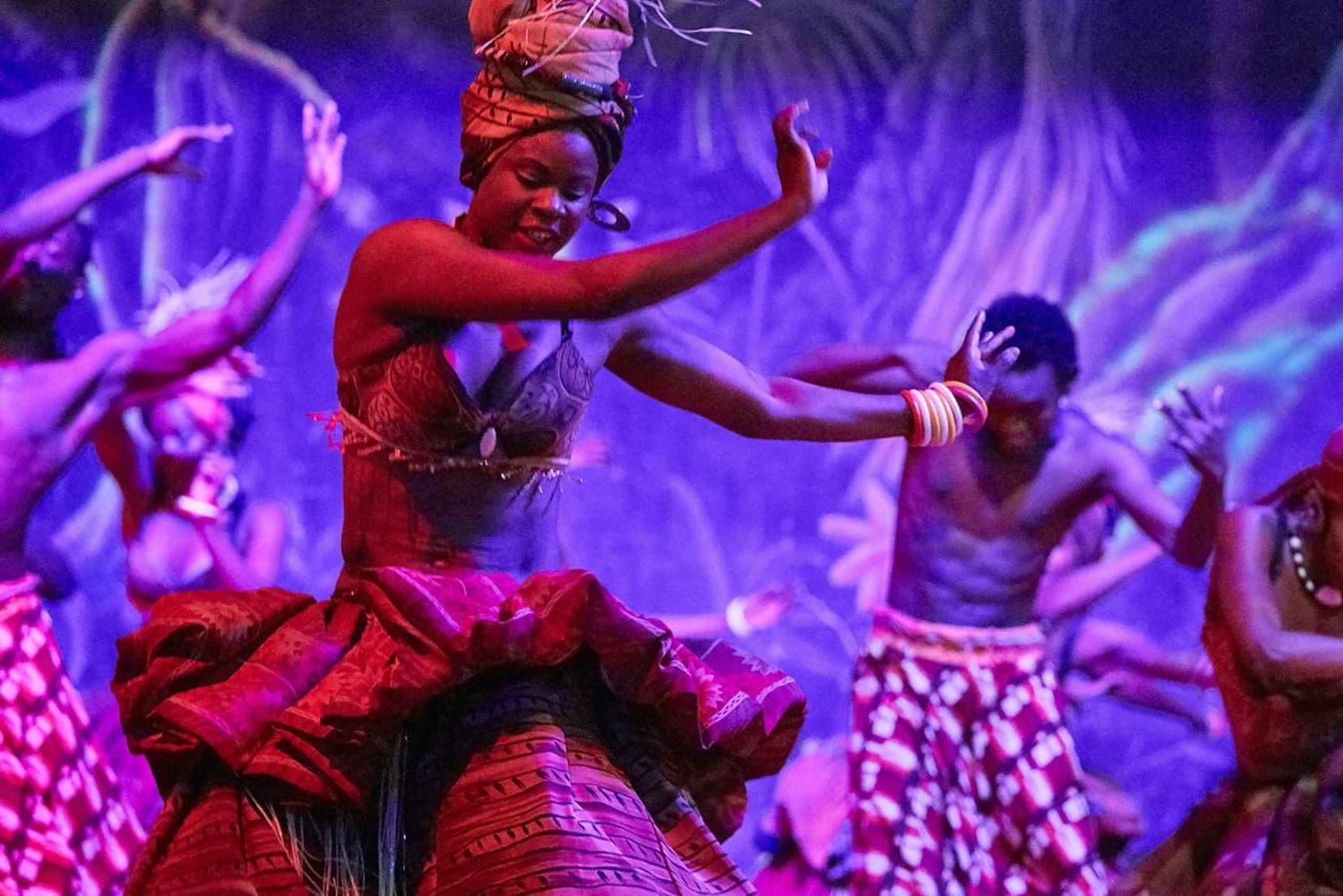 Illallinen Safari Park -hotellissa ja kissatanssin kokeminen