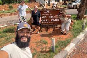 Explora a beleza selvagem de Tsavo East.