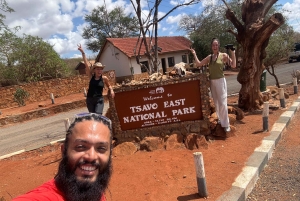 Entdecke die ungezähmte Schönheit des Tsavo East.