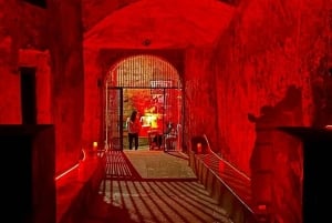 Fort Jesus kvällstur, ljud, ljusshow och middag i Mombasa.