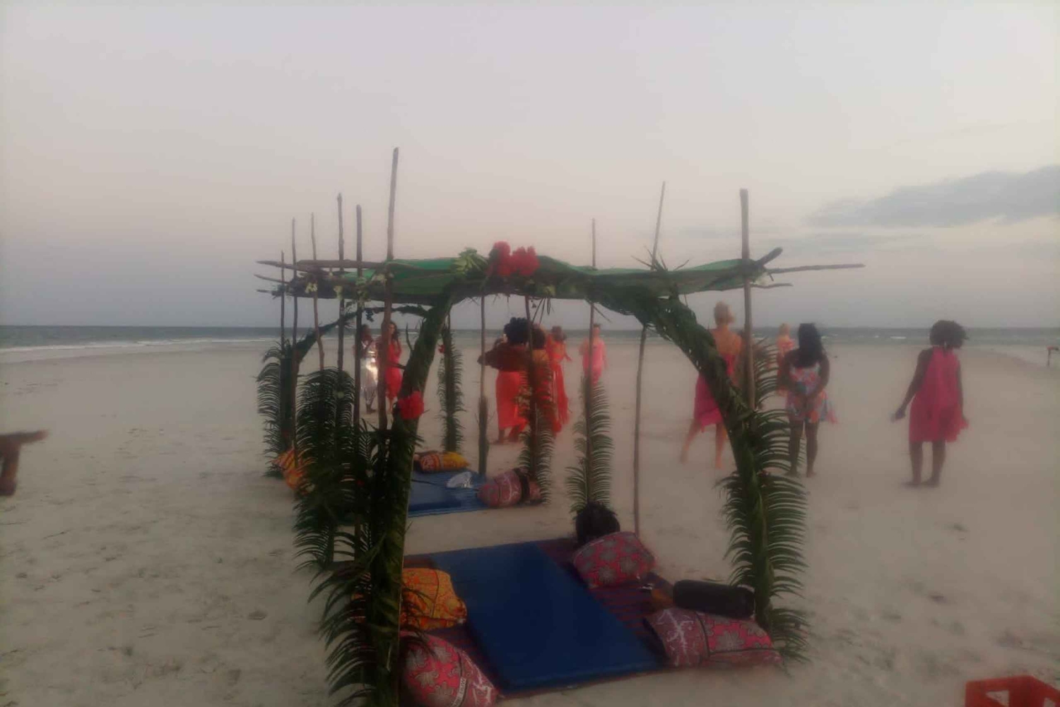 Från Diani: Kisite Sun-down Dhow Cruise med upphämtning på hotellet