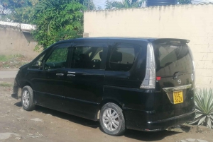 Depuis l'aéroport de Mombasa : Transfert à Diani en minibus (5 pax)