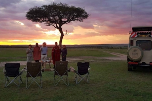 Nairobista: 3 päivän/2 yön Maasai Mara ryhmäsafari