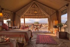 ナイロビ発：3日間アンボセリ国立公園サファリ