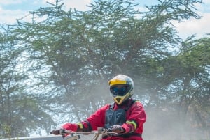 Del lago Naivasha a Nairobi: excursión de 1 día con paseo en barco y quad