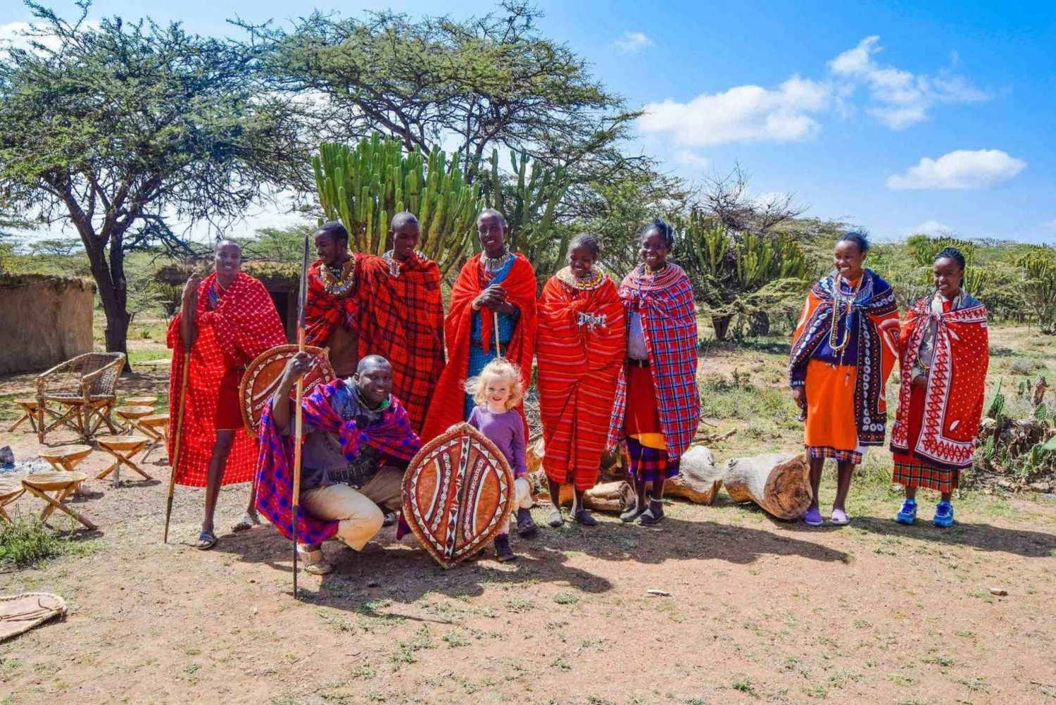 Von Nairobi aus: Masai-Stamm Dorfbesuch