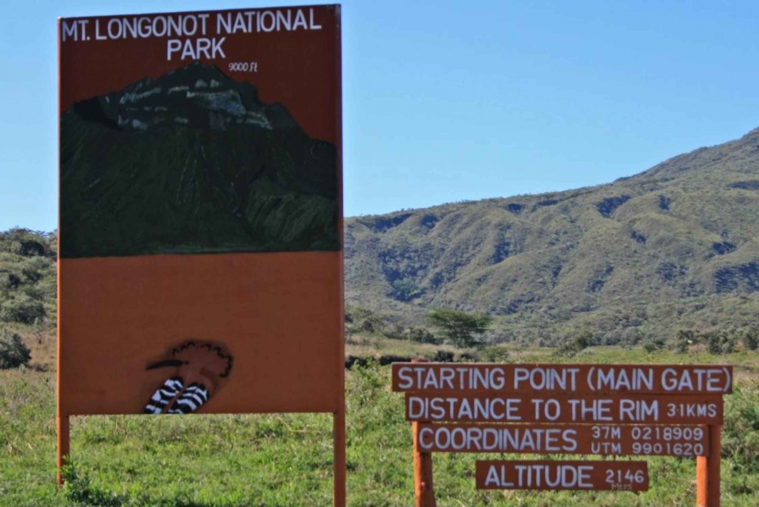 De Nairóbi: Caminhada de um dia no Monte Longonot