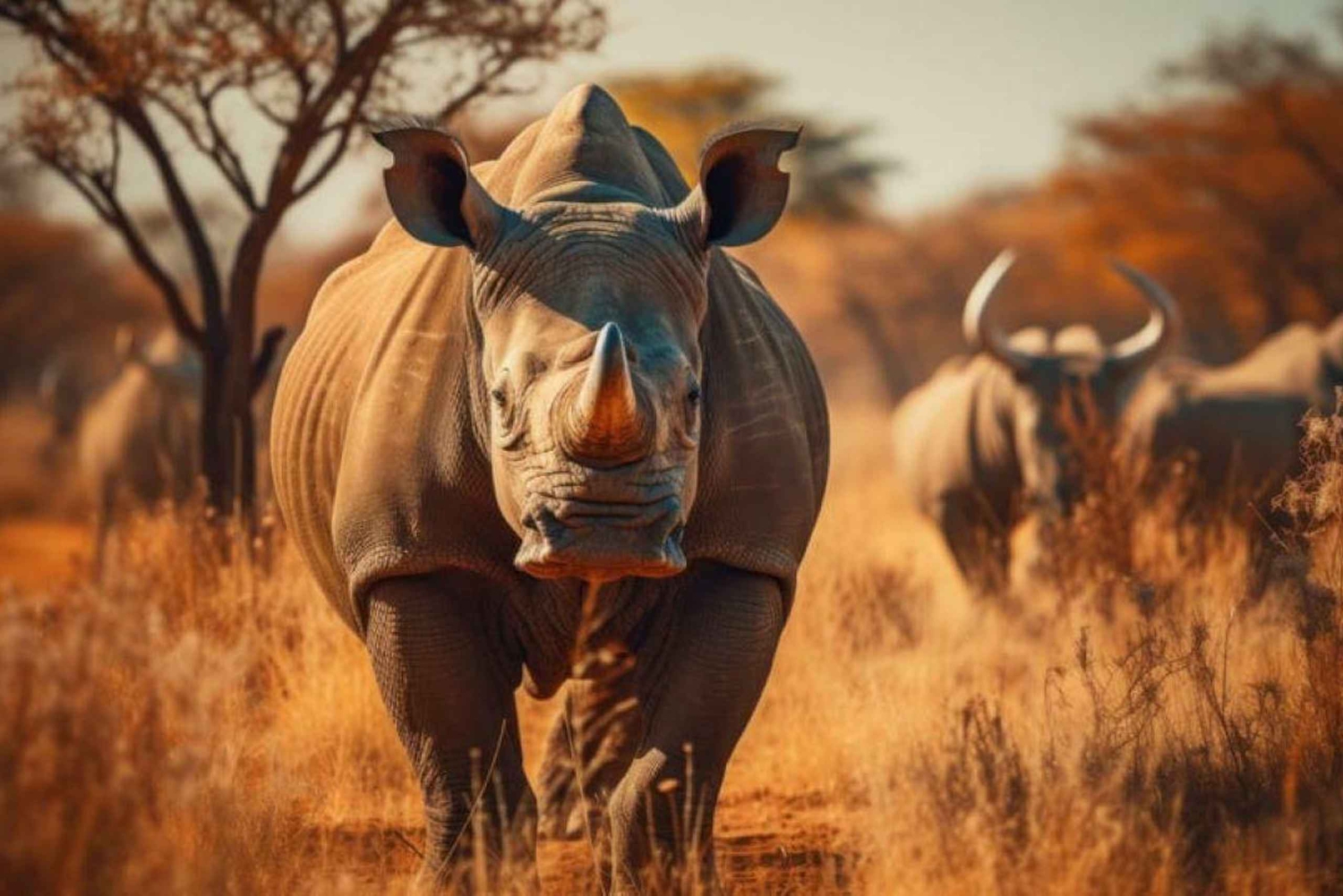 ナイロビから：オル・ペジェタ・コンサバンス・サファリで一泊します。