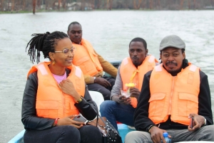 Von Nairobi zum Naivasha-See Tagestour (Besuch des Hells Gate)