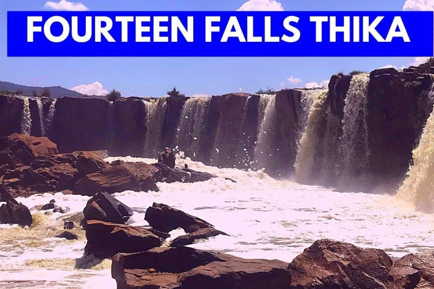 Privat heldagstur till Fourteen Chania och vattenfallen i Thika