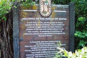 Giraffe, Elephant Orphanage & Bomas of Kenya Day Tour