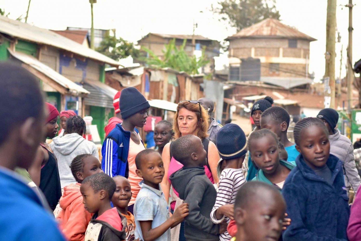 Tour em Kibera para retribuir e fazer doações