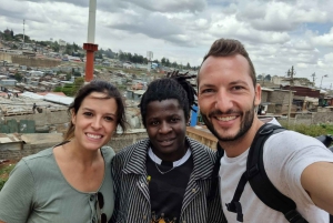 Giver tilbage og donerer Kibera-tur