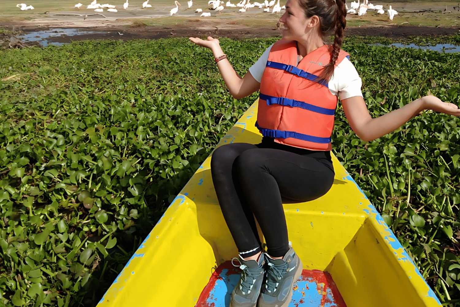 Balade à vélo à Hell's Gate et tour en bateau à Crescent Island