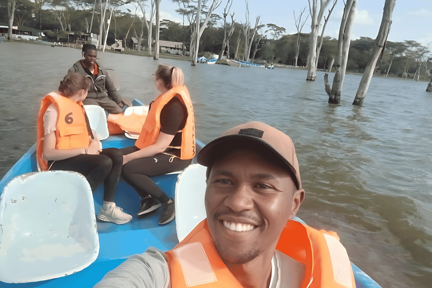 Balade à vélo à Hell's Gate et tour en bateau à Crescent Island