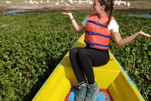 Balade à vélo à Hell's Gate et tour en bateau à Crescent Island