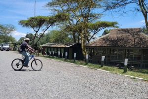 Parque Nacional Hells Gate e passeio de barco no Lago Naivasha