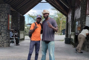 Parque Nacional Hells Gate e passeio de barco no Lago Naivasha