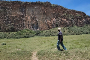 Parque Nacional Hells Gate e passeio de barco no Lago Naivasha