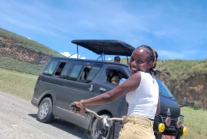 Parque Nacional Hells Gate e passeio de barco no Lago Naivasha