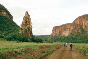 Parque Nacional Hells Gate e passeio de barco no Lago Naivasha