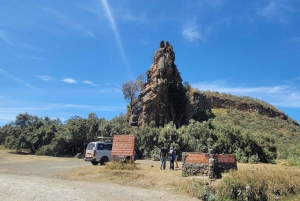 Parque Nacional Hells Gate e passeio de barco no Lago Naivasha