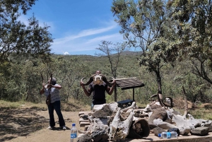 Parque Nacional Hells Gate e passeio de barco no Lago Naivasha