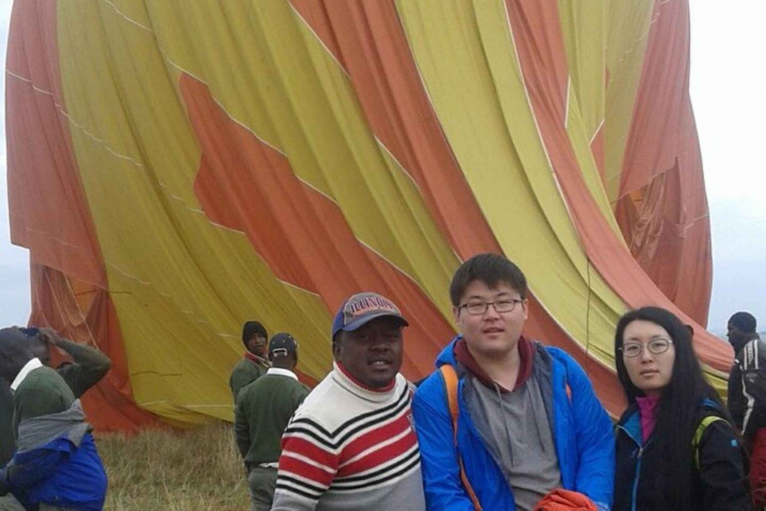 Luchtballon in Mara