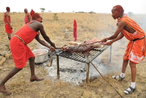 Kajiado: Maasai-kokkauskurssi ja perinteinen ateria