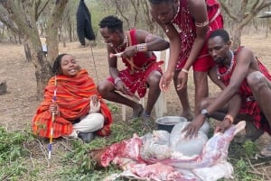 Kajiado: Maasai-kokkauskurssi ja perinteinen ateria