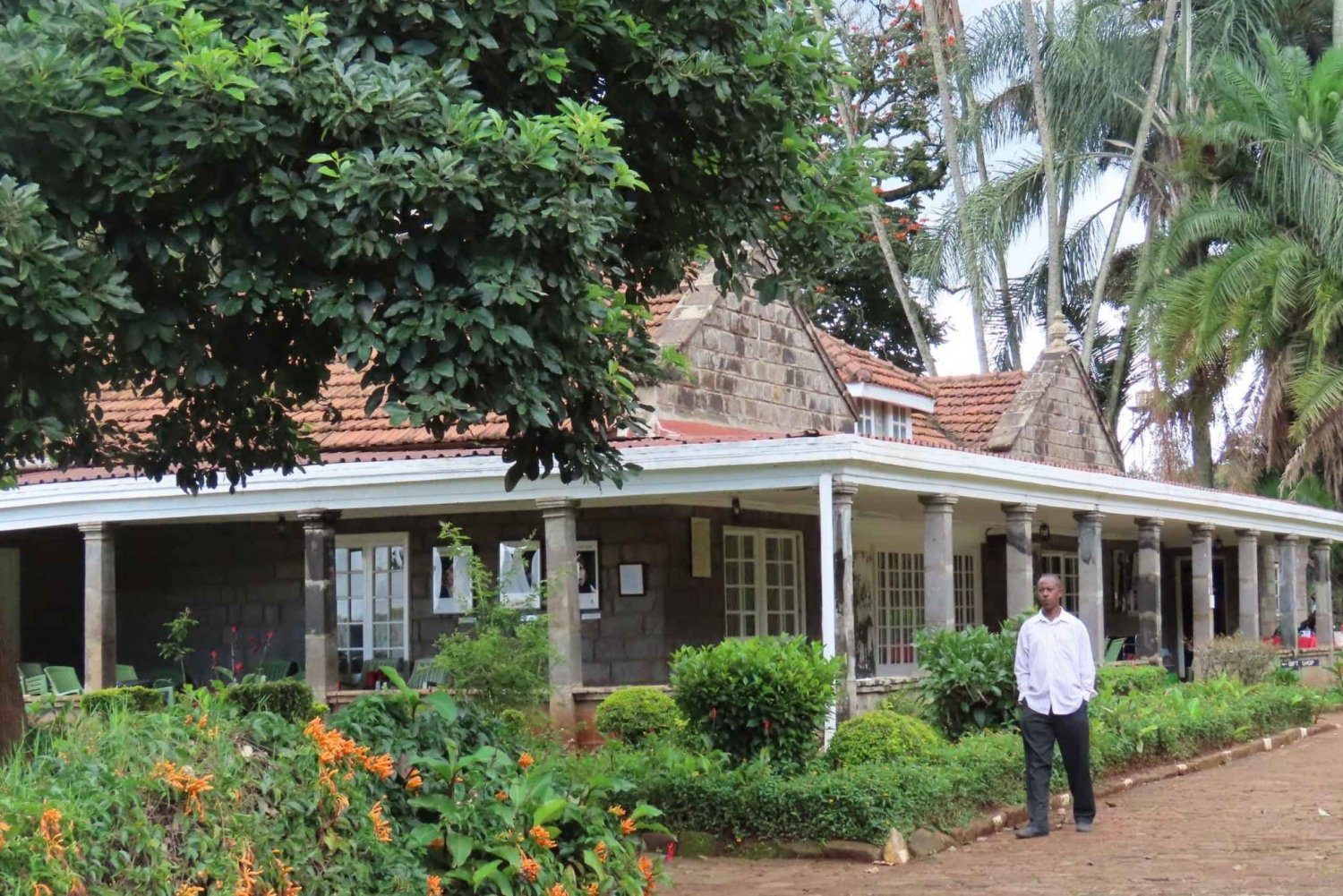Tour door Nairobi Giraffe Center met Karen Blixen & Kobe Beads'.