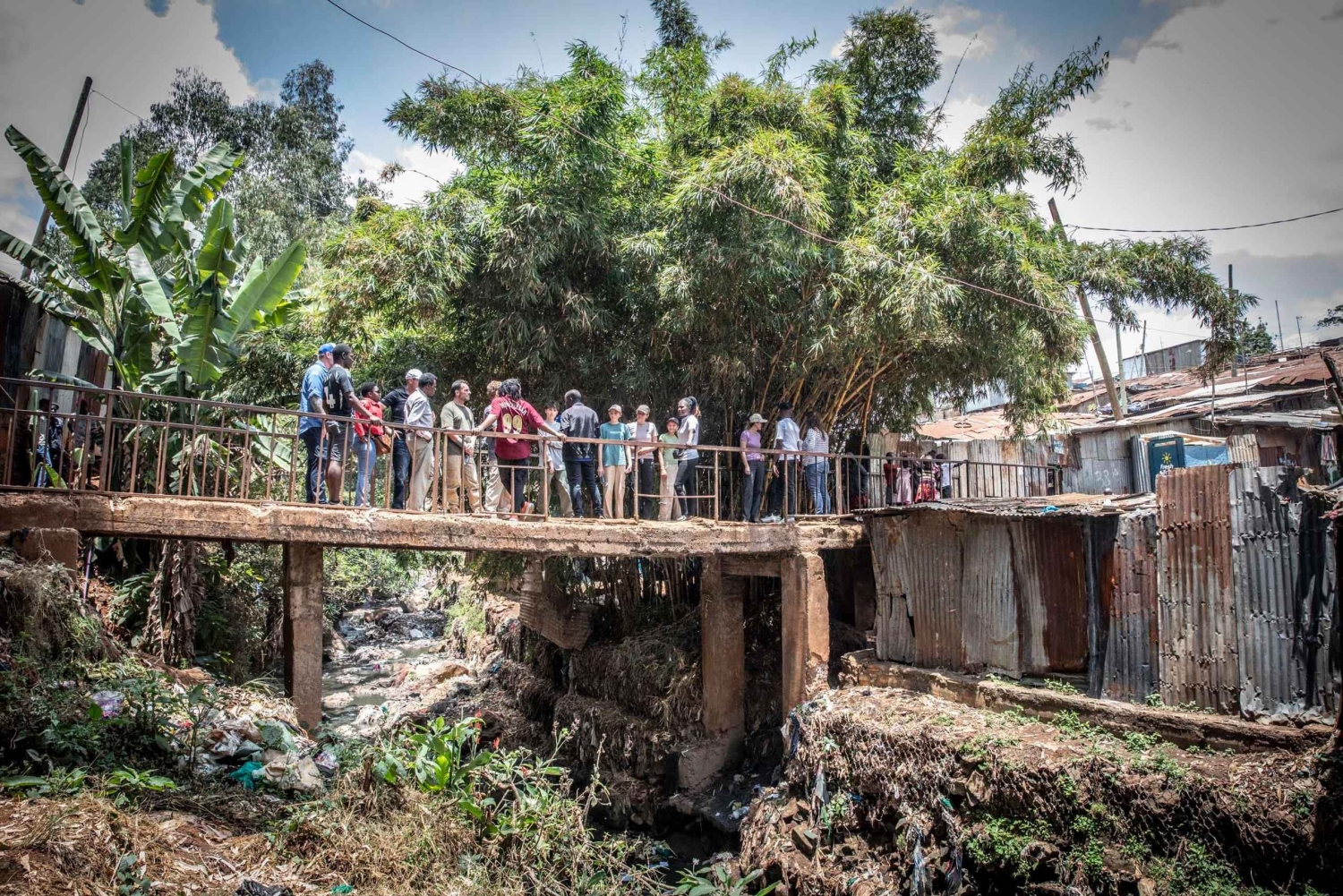 Wycieczka z przewodnikiem po slumsach Kibera z organizacją społeczną