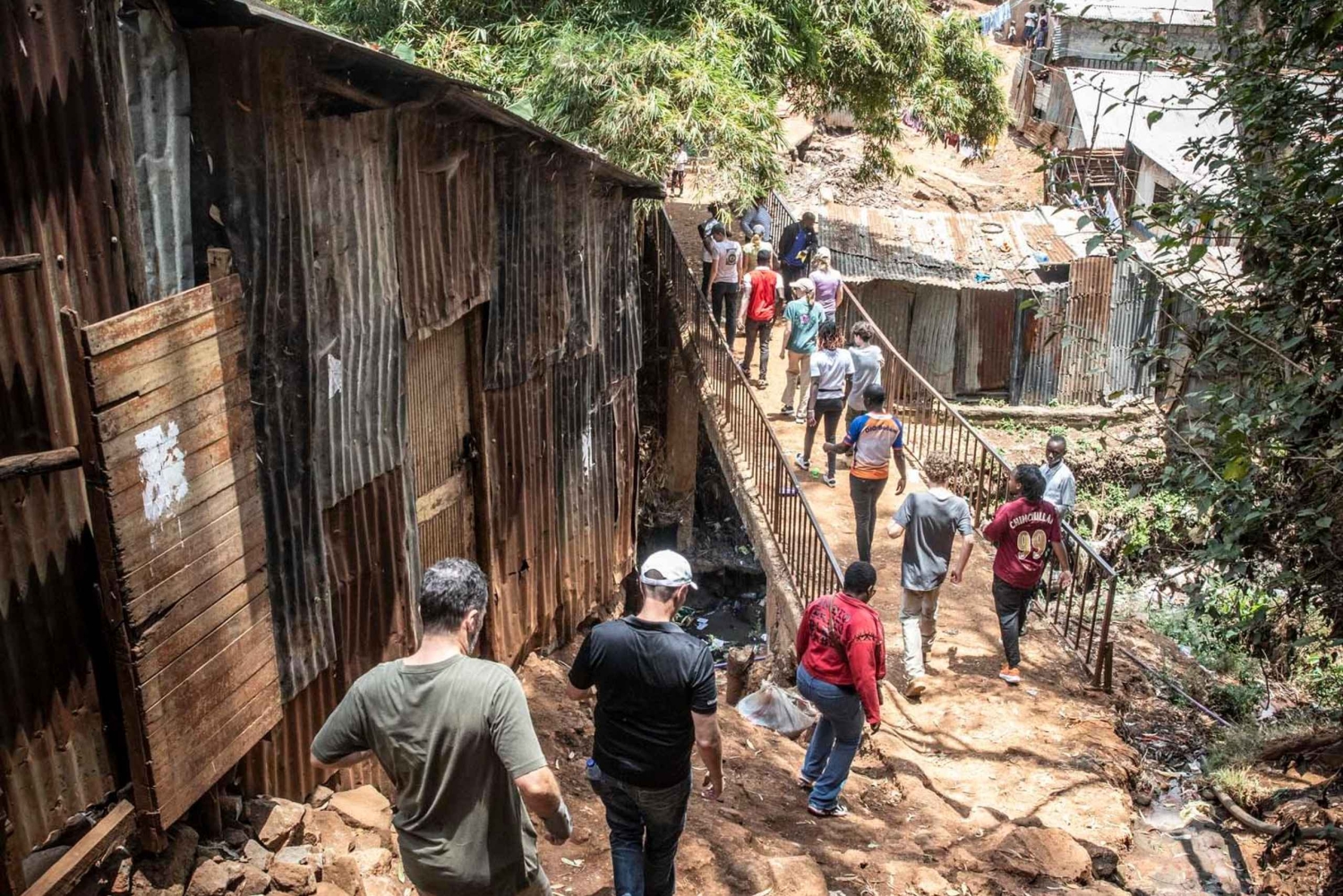 Wycieczka z przewodnikiem po slumsach Kibera z organizacją społeczną