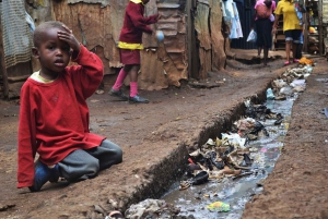 Visite du bidonville de Kibera