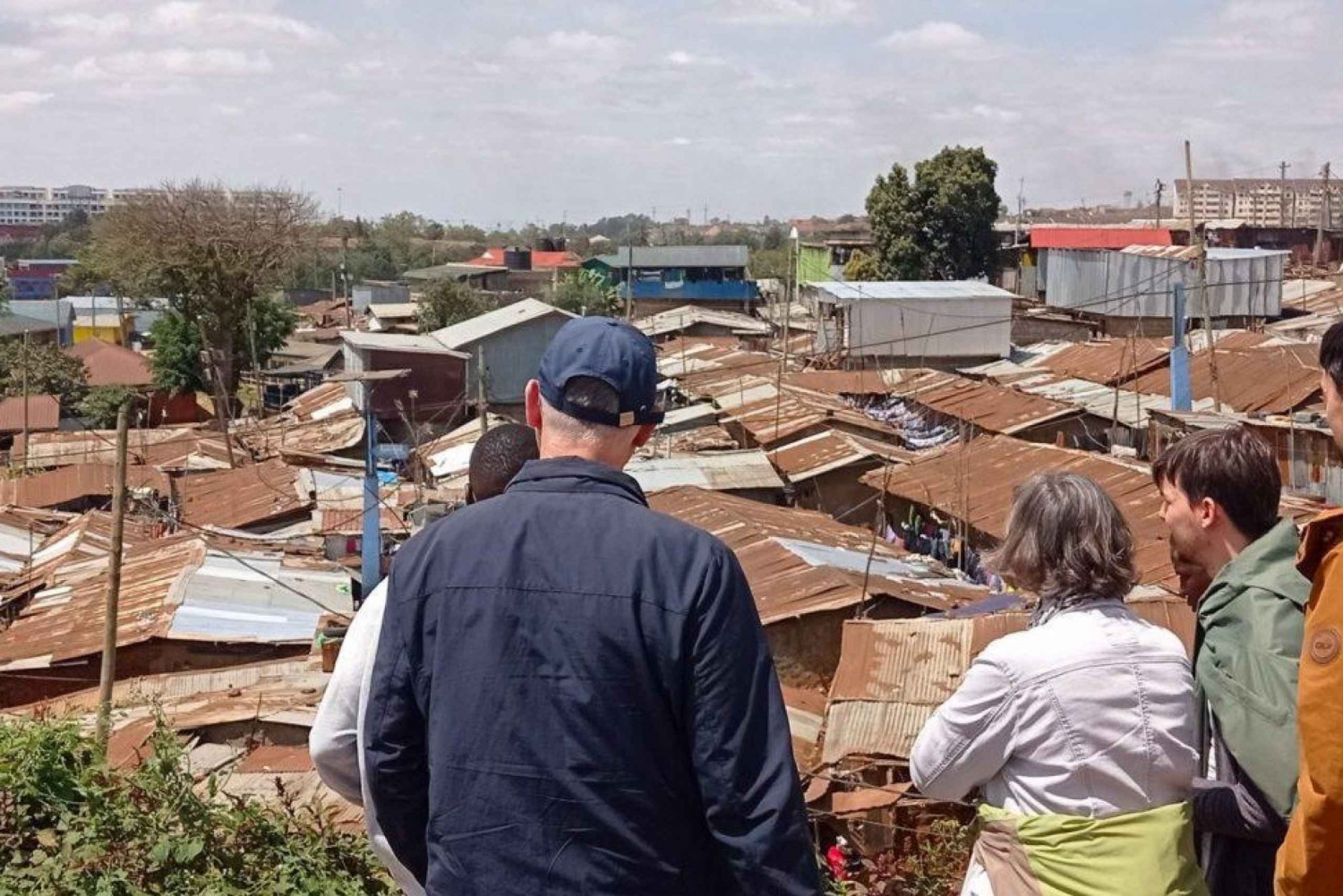 Vandring i slummen i Kibera - halv dag