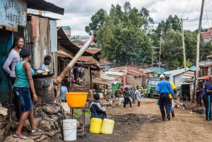 Kibera Slums Kenya dagstur.