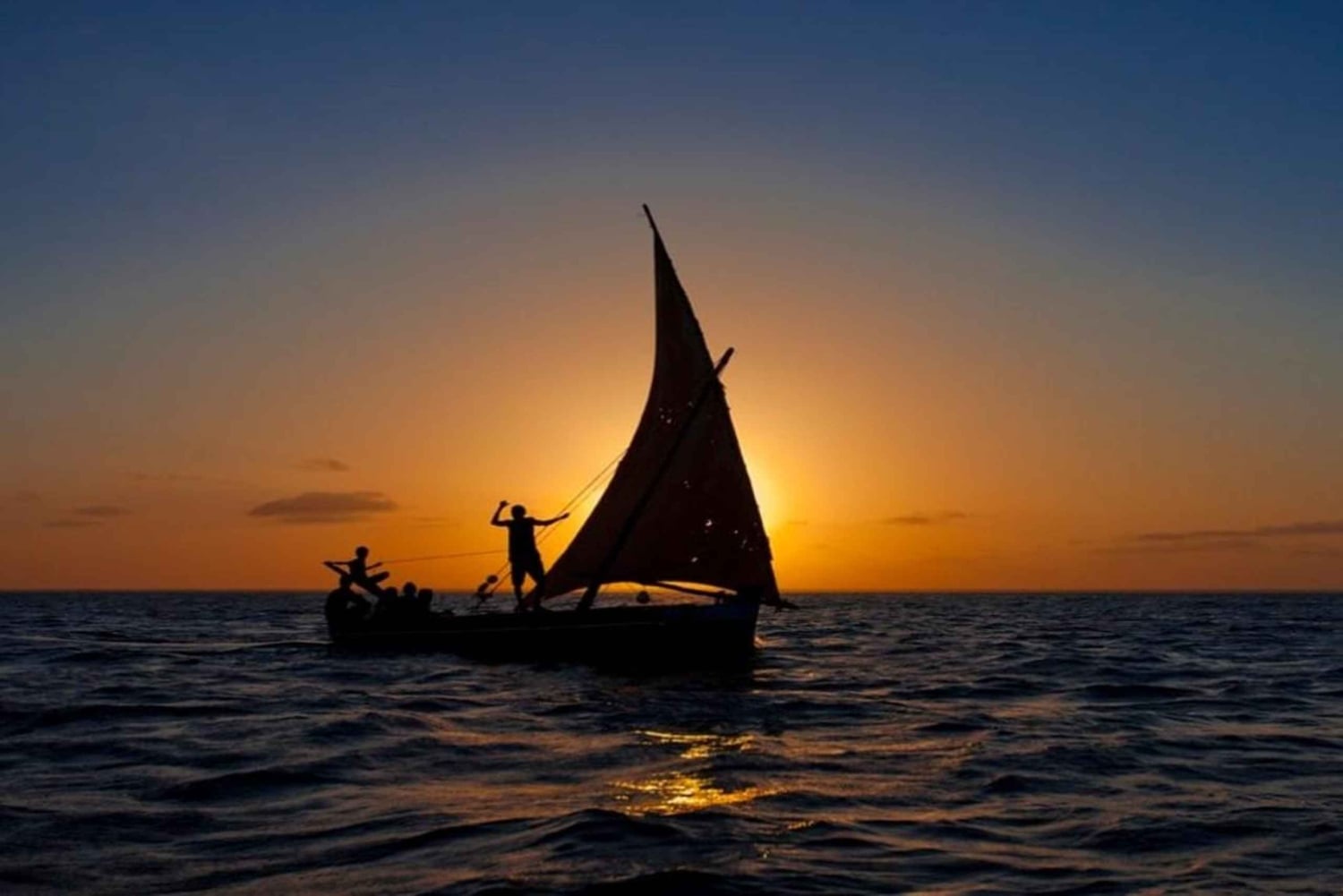 Kilifi Creek: Dhow och trummor vid solnedgången