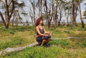 Lac Naivasha : réserve animalière de Crescent Island